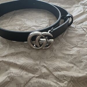 Gucci Black Leather Belt Bag